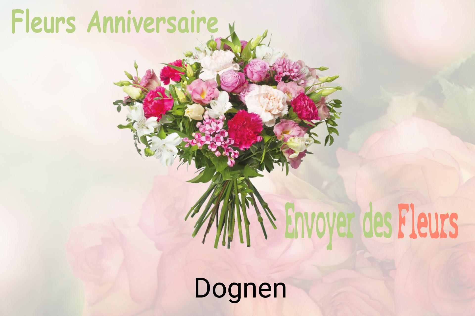 Bouquet de fleurs d’anniversaire livré à Dognen